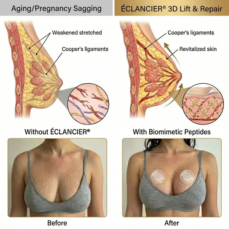 ÉCLANCIER® PRO Targeted Breast Enhancement Advanced Nano Microneedle Patch