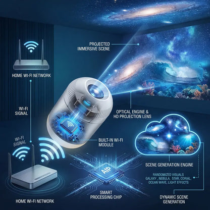 Comauo® Night Light Projector